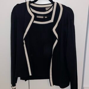 Black/White Twin Set